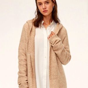 Aritzia - the Group by Babaton Long Hooded Cardigan with Pockets
